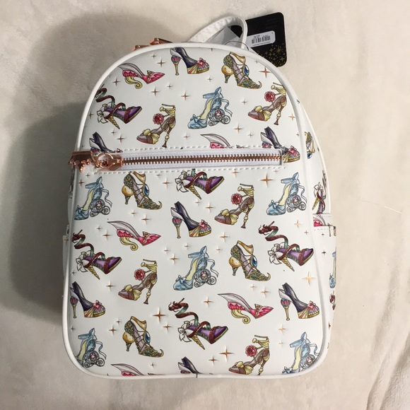 Loungefly Handbags - Loungefly Disney princess shoes backpack